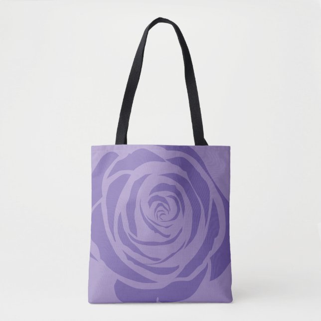 Bolsa Tote Rosa roxo (Frente)