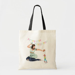 Bolsa Tote Rosa Salvaje