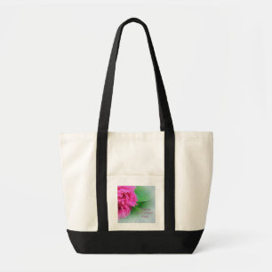 Bolsa Tote rosa selvagem rosa feliz dia dos namorados