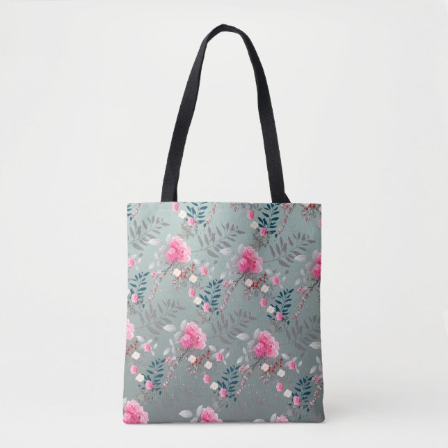 Bolsa Tote Rosa suave (Frente)