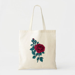 Bolsa Tote Rosa vermelha