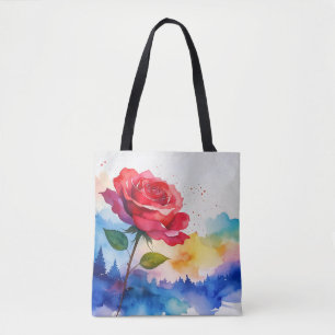 BOLSA TOTE ROSA VERMELHA