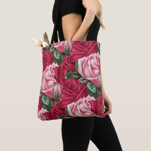 Bolsa Tote Rosas
