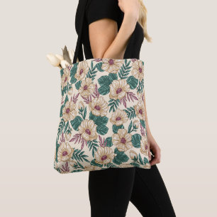 Bolsa Tote Rosas