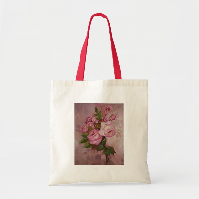 Bolsa Tote Rosas (Frente)