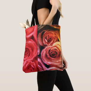 BOLSA TOTE ROSAS