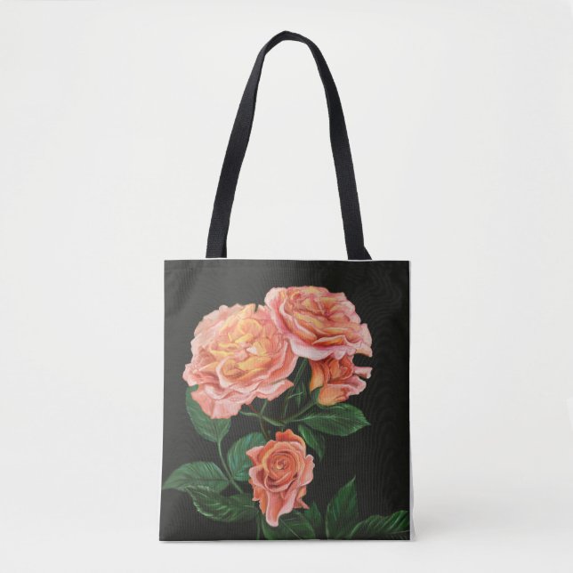 Bolsa Tote Rosas (Frente)