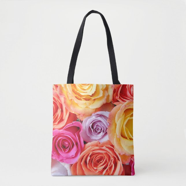 Bolsa Tote Rosas (Frente)