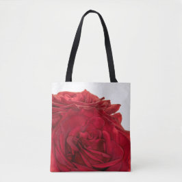 Bolsa Tote rosas de Casamento Vermelho 1824