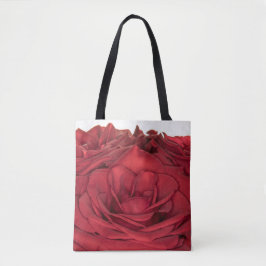 Bolsa Tote rosas de Casamento Vermelho 1840