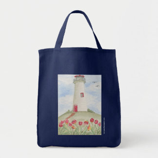 Bolsa Tote Rosas do farol de Kathy Faggella