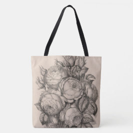 Bolsa Tote Rosas e Rosebuds 02