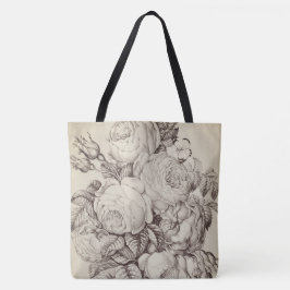 Bolsa Tote Rosas e Rosebuds 03