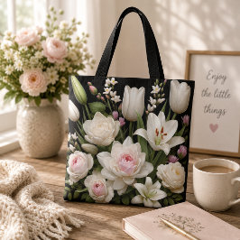 Bolsa Tote Rosas lírios