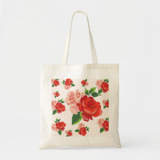 Bolsa Tote Rosas Para U