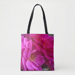Bolsa Tote Rosas Rosas