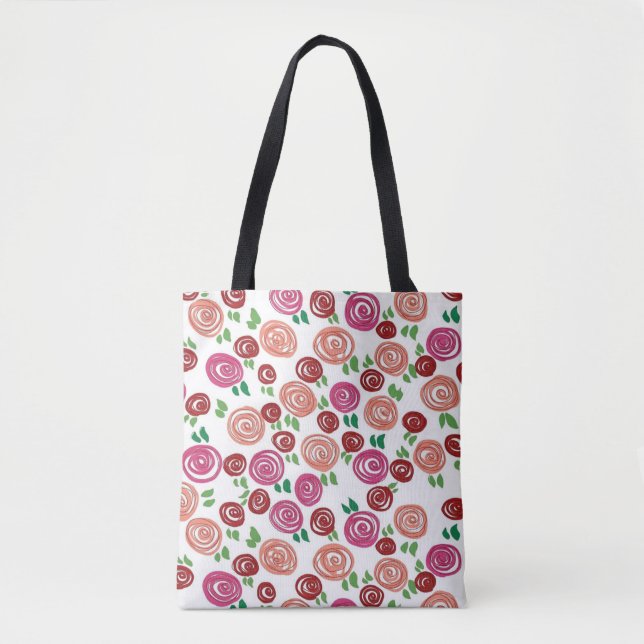 Bolsa Tote Rosas Sonhadoras (Frente)