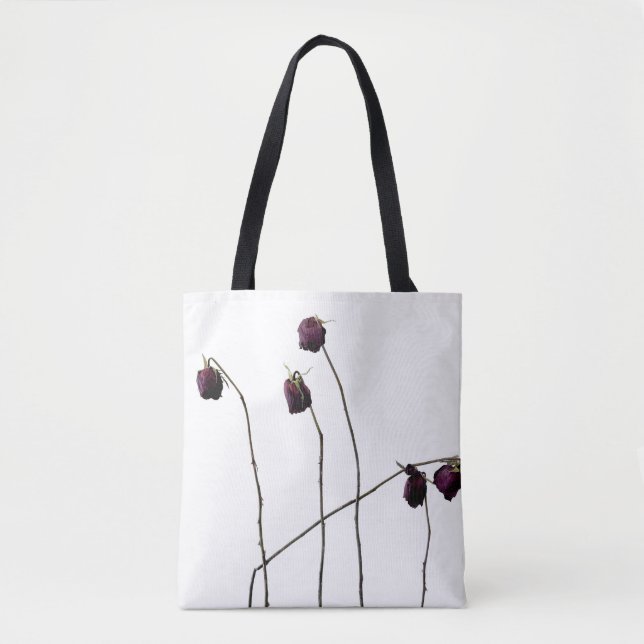 Bolsa Tote Rosas vermelhas (Frente)