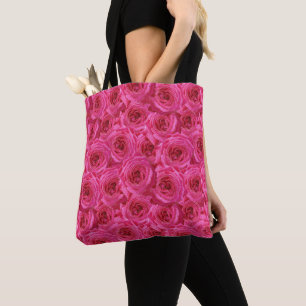 Bolsa Tote Rosas vermelhas, flores, vermelho, amor
