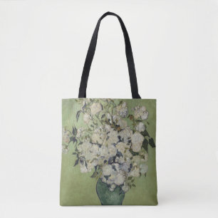 Bolsa Tote Rosas Vincent van Gogh Galeria FloralHD