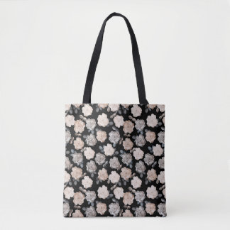Bolsa Tote Rosas Vintage Mulheres Ombro Damas