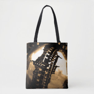 Bolsa Tote Rose Gold Steampunk 