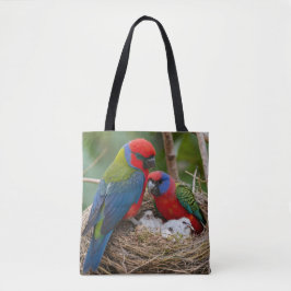 Bolsa Tote Rosella Birds