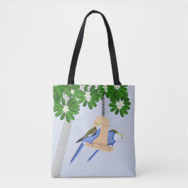 Bolsa Tote Rosellas de peças de Casal bonito