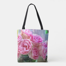 Bolsa Tote Roses RosaTote