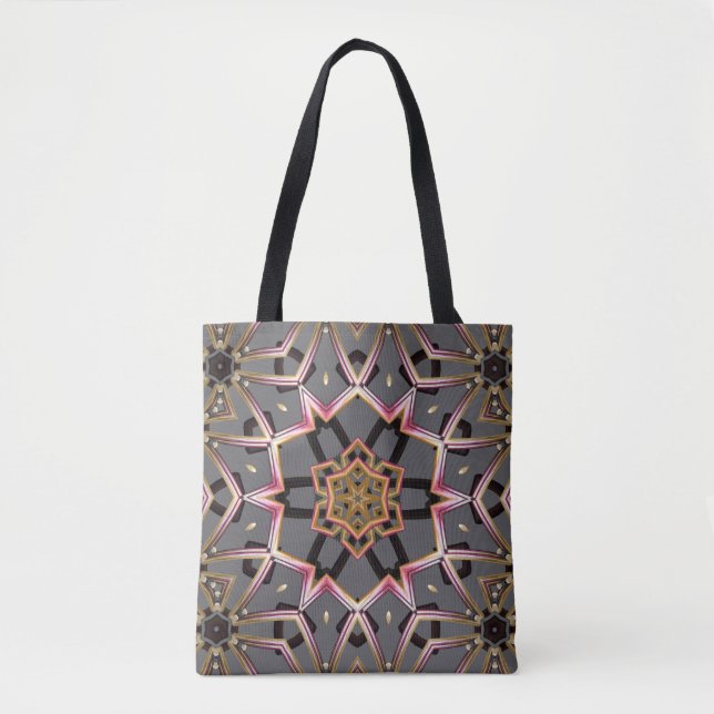 Bolsa Tote Roseta Dourada (Frente)