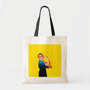 Bolsa Tote Rosie a figura estilo retro do rebitador