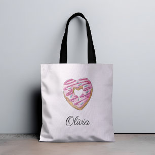 Bolsa Tote Rosquinha Doce Garota Sprinkles