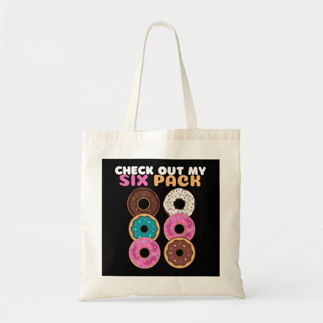 Bolsa Tote Rosquinha Engraçado (Frente)
