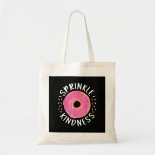 Bolsa Tote Rosquinha Sprinkle Kindness Meninas Engraçadas Mul