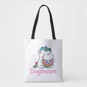 Bolsa Tote Rosquinha Unicorn Rosquinha Unicorn Unicorns Gift