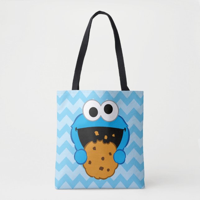 Bolsa Tote Rosto de Cookie (Frente)