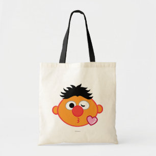 Bolsa Tote Rosto de Ernie Jogando um Beijo