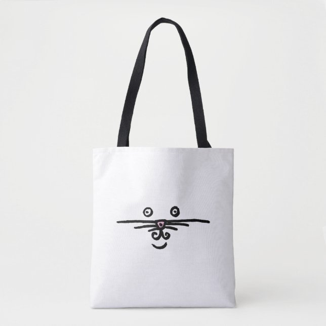 Bolsa Tote Rosto e Cauda (Frente)