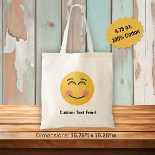 Bolsa Tote Rosto sorridente com Sorrindo Olhos Tote Bag
