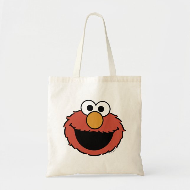 Bolsa Tote Rosto Sorridente do Elmo (Frente)