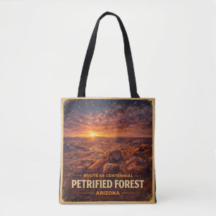 Bolsa Tote Rota 66 Centenário Horizonte Floresta Petrificada