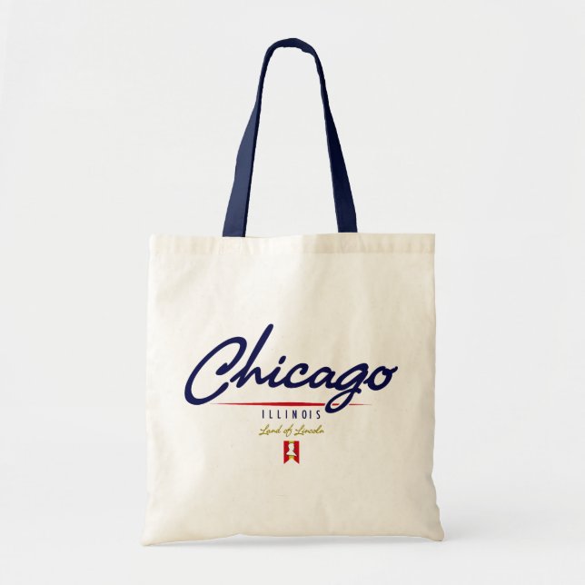 Bolsa Tote Roteiro de Chicago (Frente)