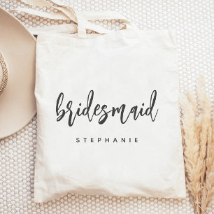 Bolsa Tote Roteiro de escrita personalizado para madrinhas