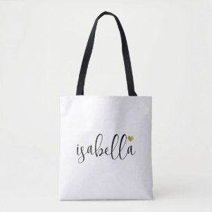 Bolsa Tote Roteiro personalizado para madrinha de casamento 