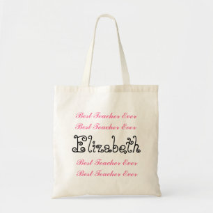 Bolsa Tote Roteiro preto do melhor rosa conhecido feito sob