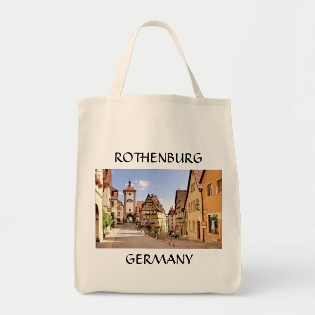 BOLSA TOTE ROTHENBURG, ALEMANHA (Frente)