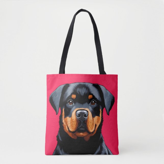 Bolsa Tote Rottweiler (Frente)