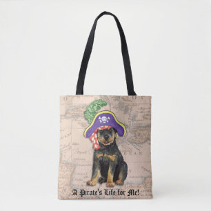 Bolsa Tote Rottweiler Pirate