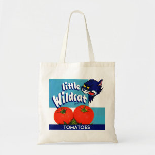 Bolsa Tote Rótulo da caixa de tomate Wildcat