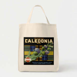 Bolsa Tote Rótulo Laranja da Caledonia